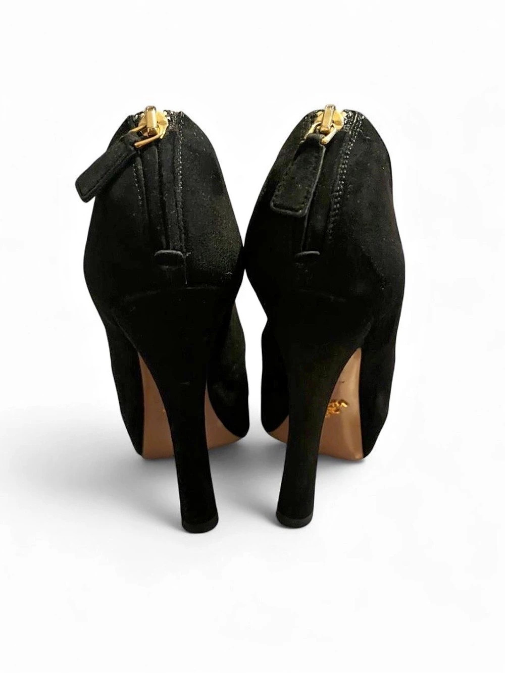 Prada Lace-Up Heels in Black EU 36 - Picture 4 of 8